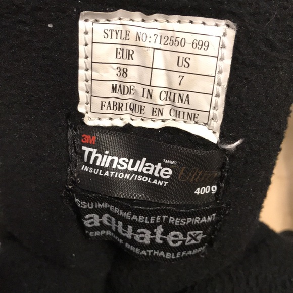 3M Thinsulate Rain Boots for Women size 7 - Picture 6 of 7